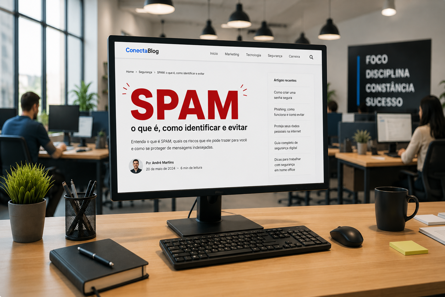 Conteúdo spam no GOogle